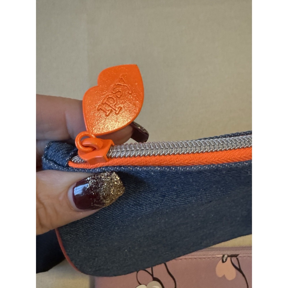 Lot of 4 Ipsy Glam Bags – Cosmetic‎ / Makeup Pouches – EUC– Assorted Styles - Picture 5 of 16